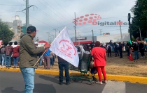#Video: Antorchistas y accidentes colapsan el #tránsito en #Toluca