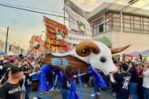 Los artesanos de Tultepec trabajaron durante semanas para crear unas 200 piezas como ofrenda religiosa