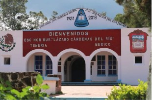 Escuela Normal de Tenería, donde trabajadoras denuncian abuso y hostigamiento.