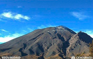 Regresa a fase 2 semáforo de alerta en el Popocatépetl