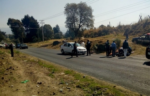 Atropellan a abuelito en La Marquesa-Tenango