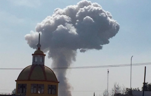 #Video: Impresionante explosión en #Zumpango