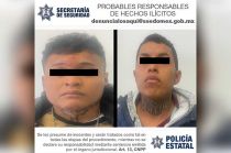 Johan "N" de 24 años de edad y Marcos "N" de 29 años