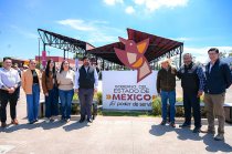 Carlos Maza Lara, Secretario de Desarrollo Urbano e Infraestructura, encabezó la entrega del nuevo Tianguis Municipal de Jilotepec, obra en la que se invirtieron más de 24.9 millones de pesos.