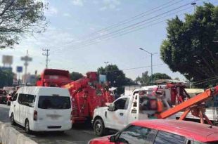 Se trata de un cierre intermitente de la circulación debido a la presencia de inconformes.