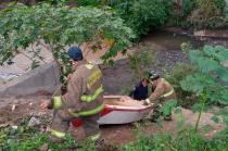 Fue arrastrada durante las inundaciones de Tlalnepantla