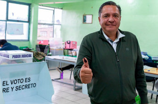 Destacó la tranquilidad con la que se ha desarrollado el proceso y el compromiso de los toluqueños con la democracia. 