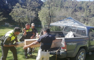 Por delito ambiental, Secretaría de Seguridad detiene a dos probables responsables