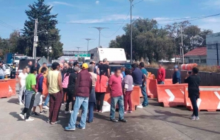 Cierran la México-Toluca por falta de agua