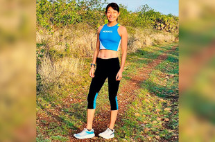 Recientemente la atleta, participó en el Maratón de Houston, Texas, el cual impuso nuevo récord mexicano