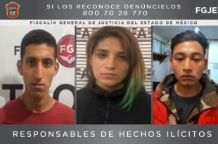  Tres integrantes de una banda delictiva denominada “El Marisco&quot; fueron condenados a 55 años de prisión
