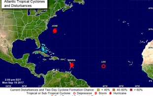 Amenaza huracán María islas del Caribe