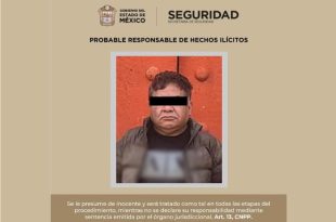 Adrián “N”, de 57 años, fue detenido en Ixtapaluca por su probable participación en el delito de robo de vehículo.