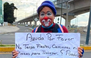 #Toluca: payasos piden ayuda para comer en cuarentena