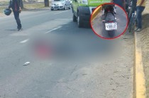 En el segundo incidente el motociclista derrapó a la altura de Calixtlahuaca