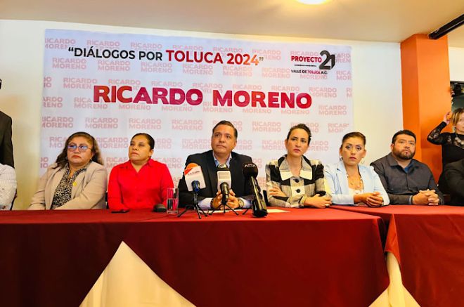 Ricardo Moreno aspira a contender por la alcaldía de Toluca 