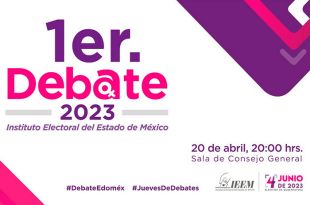 1er Debate gubernatura #Edoméx 2023, Instituto Electoral del Estado de México