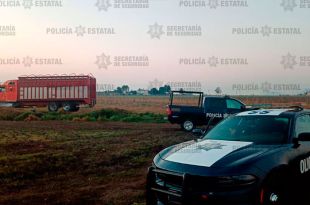 Encuentran camión con huachicol en Toluca