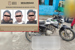 Luis “N” y José “N” ambos de 26 años, así como a Héctor “N” de 44 años, fueron presentados ante la Agencia del Ministerio Público.