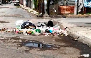 Acumulan alrededor de 4 mil toneladas de basura en calles de Valle de Chalco