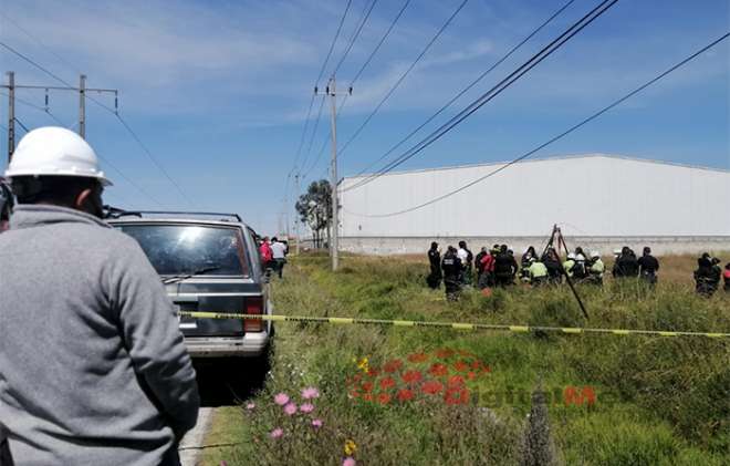 Fue rescatado de un pozo de agua en la carretera libre Toluca-Ixtlahuaca