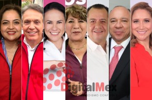 Ana Lilia Herrera, Jorge Meade, Alejandra Del Moral, Delfina Gómez, Marco Antonio Díaz, Manuel Viveros, Ana Muñiz Neyra