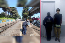 De inmediato se implementó un operativo para localizar y detener a los responsables, además de ordenar la limpieza del lugar.