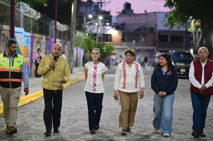 La gobernadora Delfina Gómez destacó los avances del Plan Integral de la Zona Oriente.