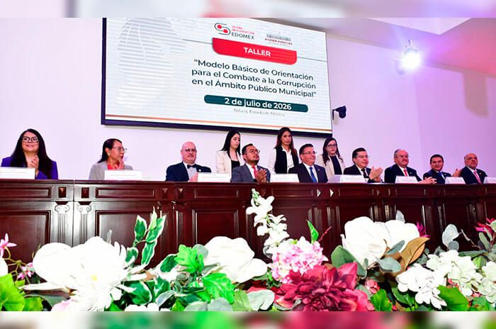 La Secretaría Ejecutiva del Sistema Anticorrupción del Estado de México y Municipios reunió a autoridades y representantes municipales para fortalecer las capacidades de los Sistemas Municipales Anticorrupción.