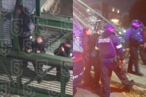 Mediante un cerco virtual y cámaras de videovigilancia, el C5 coordinó la llegada de las autoridades.