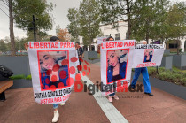 #Video: Protestan en #Toluca por caso de Cinthia González, acusan fabricación de delito