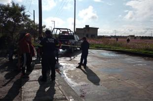 El hallazgo se hizo por vecinos de la calle Quintana Roo quienes descubrieron el cuerpo 