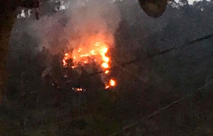 Incendio en cerro de la Teresona en Toluca genera expectación y temor