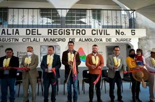 #Video: Reabren Oficialía No. 5 del Registro Civil de Almoloya de Juárez
