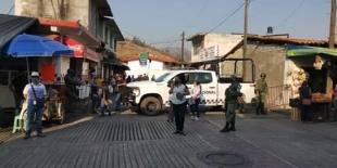 Aplica #Tejupilco medidas de protección contra #Covid-19 en mercado municipal
