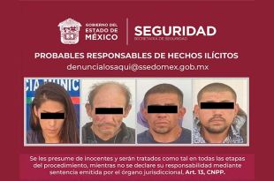 Entre los detenidos se encuentra una menor de edad