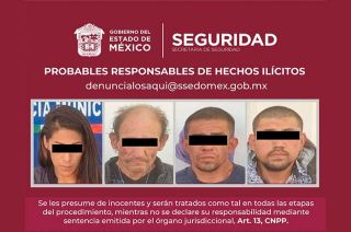 Entre los detenidos se encuentra una menor de edad