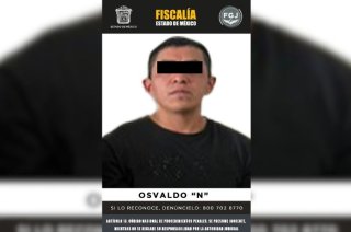 Elementos de la FGJEM detuvieron a Osvaldo “N” en cumplimiento de una orden de aprehensión por su probable responsabilidad en el delito de violación equiparada.
