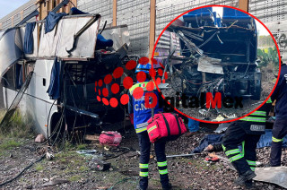 La unidad de la línea Herradura de Plata transportaba pasajeros hacia CDMX.