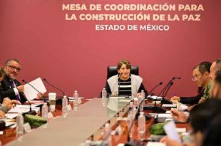 En la reunión participaron representantes de las fuerzas armadas de México, corporaciones policiales y miembros del Gabinete de Gobierno estatal.