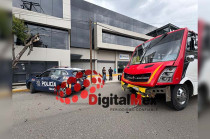 El percance ocurrió sobre la avenida Lerdo, casi esquina con Quintana Roo, en la colonia Sector Popular.