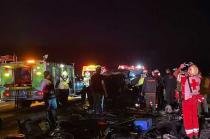 El accidente se registró a la altura del km 9 de la autopista Lerma Tres Marías