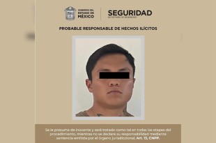 Los oficiales detuvieron a Leonardo “N” de 23 años de edad, quien fue trasladado ante la Agencia del Ministerio Público correspondiente. 