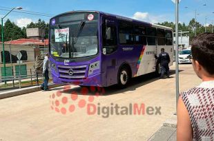 #Video: Taxis y autobuses invaden terminal del &quot;Tren El Insurgente&quot;