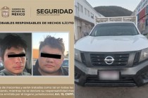 Los detenidos, junto con la camioneta y probable droga, fueron trasladados ante la Agencia del Ministerio Público con sede en Atlacomulco.