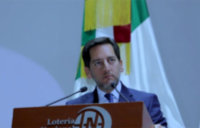 Eugenio Garza Riva Palacio, nuevo director de la Lotería Nacional