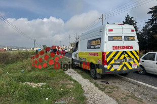 El fatal accidente ocurrió sobre la carretera libre Toluca-Amanalco de Becerra, poco antes de llegar al Fraccionamiento Geovillas El Nevado.