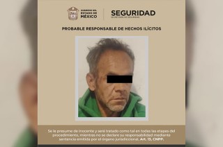 Al llegar, los agentes confirmaron los hechos y arrestaron a Armando &quot;N&quot;, de 52 años. 