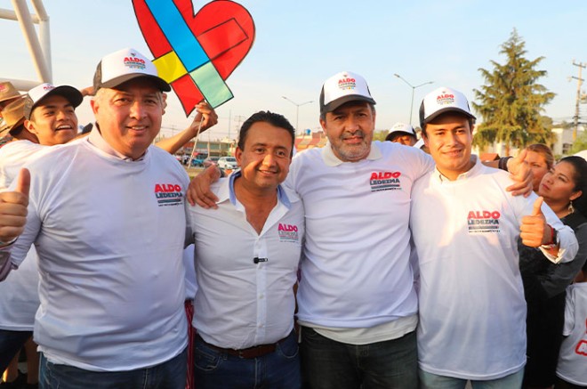 Un nuevo revés a sus contrincantes asestó el candidato Aldo Ledezma