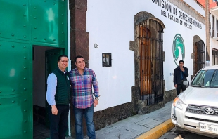 Visita sorpresa del Ombudsman a visitaduría de Tenango del Valle